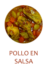 Pollo en salsa